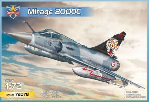 Modelsvit 1/72 Dassault-Mirage 2000C # 72078