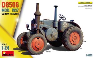Miniart 1/24 German D8506 Mod 1937 Agricultural Tractor # 24003