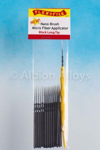 Flex-I-File Nano Brush - Black Long Tip & Applicator Handle # N934002