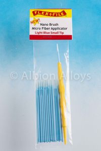 Flex-I-File Nano Brush - Light Blue Small Tip & Applicator Handle # N935003