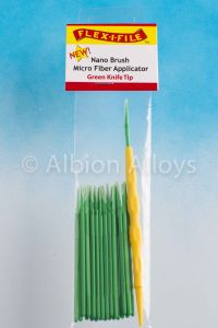 Flex-I-File Nano Brush - Green Knife Tip & Applicator Handle # N938001