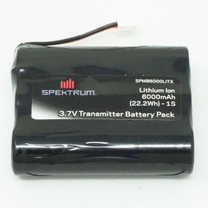 3.7V 6000mAh 1S Transmitter Battery iX12/NX6/NX8 Tx Plug