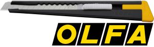 OLFA Metal Precision Auto-Lock Knife 9mm # 180BLK