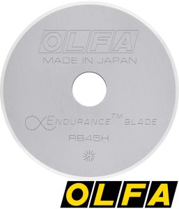 OLFA Endurance Blade For Rotary Cutters 45mm # RB45H1