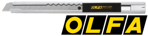 OLFA The Original Model Stainless Steel Snap Knife Handle 9mm # SVR1