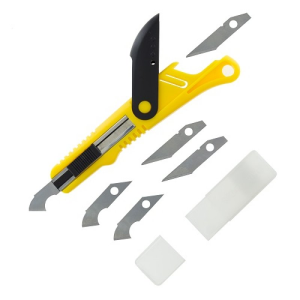 Modelcraft Plastic Cutter Scriber Tool & 5 Spare Blades # PKN4150/S