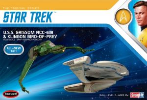 Polar Lights 1/1000 Star Trek U.S.S. Grissom NCC-638 /Klingon Bird of Prey 'Twin Pack' Star Trek III: The Search for Spock Twin Pack # 957
