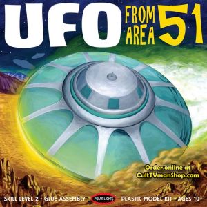 Polar Lights 1/48 Area 51 UFO # 982