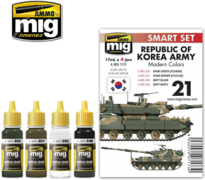 Ammo Mig Republic Of Korea Army Modern Colors # 7173