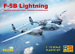 RS Models 1/72 Lockheed F-5B Lightning # 92288