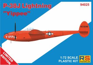 RS Models 1/72 Lockheed P-38J-20 Lightning "Yippee" Limited Edition # 94025