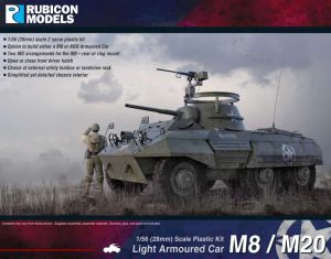 Rubicon Models 1/56 M8 Greyhound / M20 Scout Car # 280028 