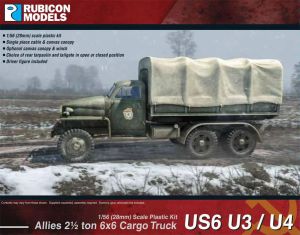 Rubicon Models 1/56 Allies US6 U3/U4 2½ ton 6x6 Truck # 280035