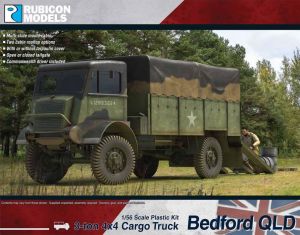 Rubicon Models 1/56 Bedford QLD Cargo Truck # 280106