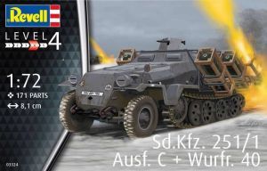 Revell 1/72 Sd.Kfz.251/1 Ausf.C with Wurfr 40 # 03324