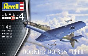 Revell 1/48 Dornier D-335 "Pfeil" # 03795