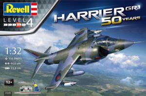 Revell 1/32 Hawker Harrier GR.1 Gift Set 50 Years # 05690