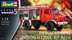 Revell 1/24 Unimog RW1 Fire Engine # 07512