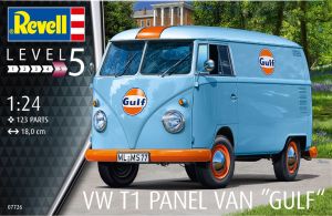 Revell 1/24 VW T1 Panel Van (Gulf Decoration) # 07726