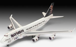Revell 1/144 Boeing 747-400 Iron Maiden "Ed Force One" # 03780