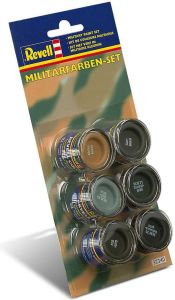 Revell Paint Pack Military Set 1 (6 x Tinlets) # 32340