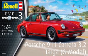 Revell 1/24 Porsche G Modell Targa Model Set # 67689