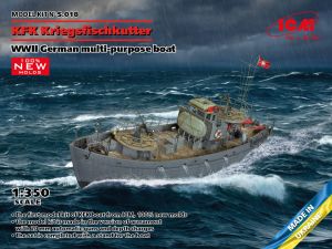 ICM 1/350 KFK Kriegsfischkutter WWII German Multi-Purpose Boat # S018