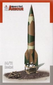 Special Armour 1/72 A-4/V-2 rocket w/ launch platform # 72003 - Plastic Model Kit