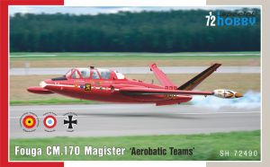 
Special Hobby 1/72 Fouga CM.170 Magister 'Acrobatic Teams' # 72490
