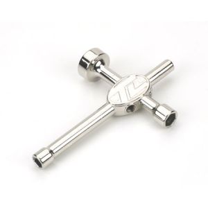Losi 4-Way Wrench Steel (17mm,10mm,8mm,1/4) LST2,XXL/2 # LOSB4603