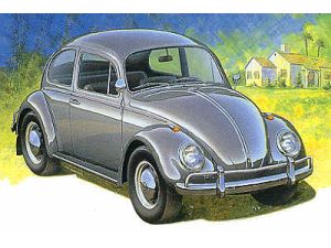 Tamiya 1/24 VW/Volkswagen 1300 Beetle 1966 # 24136 - Plastic Model Kit