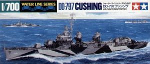 Tamiya 1/700 USS Destroyer Cushing # 31907 - Plastic Model Kit
