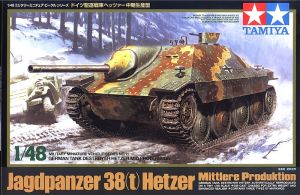 Tamiya 1/48 Jagdpanzer38(t) Hetzer Mittlere Production # 32511 - Plastic Model Kit