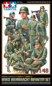Tamiya 1/48 WWII Wehermacht Infantry Set # 32602