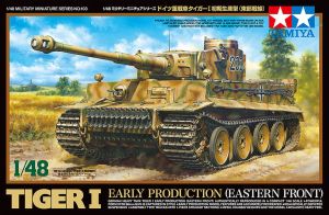 Tamiya 1/48 German Heavy Tank Tiger I Early Production (Eastern Front) # 32603