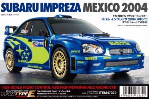 Tamiya 1/10 Subaru Impreza Mexico 2004 TT01E # 47372