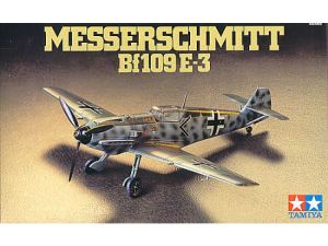 Tamiya 1/72 Messerschmitt Bf109E-3 # 60750 - Plastic Model Kit