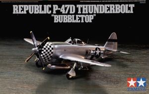 Tamiya 1/72 P-47 Thunderbolt Bubbletop # 60770 - Plastic Model Kit