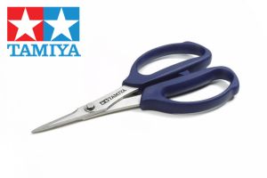 Tamiya Craft Scissors - For Plastic/Soft Metal # 74124