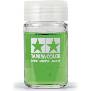 Tamiya 46ml Paint Mixing Jar w/Measure # 81042