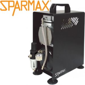 Sparmax Professional Mini Piston Airbrush Compressor (2.5 litre air tank) # TC-610H 