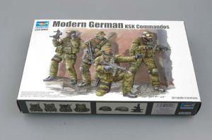 Trumpeter 1/35 German KSK Bundeshwehr (Commandos) # 00422 - Plastic Model Figures