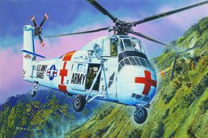 Trumpeter 1/48 Sikorsky CH-34 US Army Rescue (ex-Gallery) # 02883