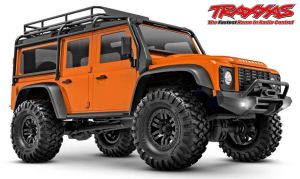 Traxxas 1/18 Land Rover Defender TRX-4m 4WD Electric Trail Crawler, Orange (+ TQ, ECM-2.5, Titan 87T, 750mAh LiPo, USB charger) # 97054-1-ORNG