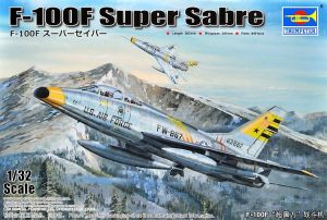 Trumpeter 1/32 North-American F-100F Super Sabre # 02246 
