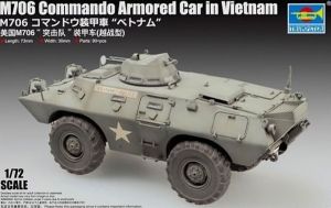 Trumpeter 1/72 US M706 Cadillac Gage Commando Armoured Car in Vietnam # 07439