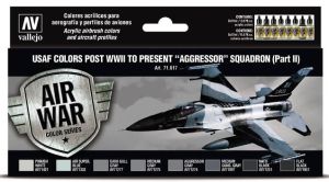 AV Vallejo Model Air Set USAF ''Aggressor'' (Part II) # 71617