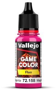 AV Vallejo 18ml Game Color Fluo Fluorescent Magenta # 72158