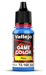 AV Vallejo 18ml Game Color Fluo Fluorescent Blue # 72160
