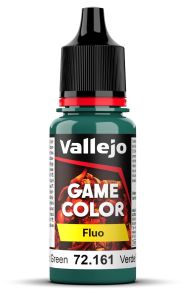 AV Vallejo 18ml Game Color Fluo Fluorescent Cold Green # 72161